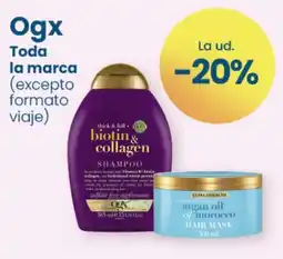 Clarel Ogx Toda la marca oferta
