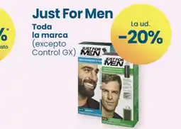 Clarel Just For Just For Men oferta