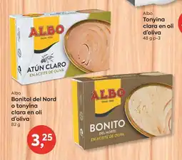 Suma Supermercados Albo Bonitol del Nord o tonyina clara en oli d'oliva oferta