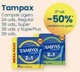 Clarel Tampax Compak Ligero oferta