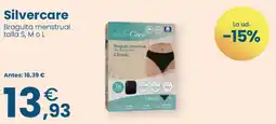 Clarel Silvercare Braguita menstrual oferta