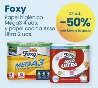 Clarel Foxy Papel higiénico oferta