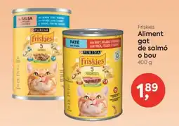 Suma Supermercados Friskies Aliment gat de salmó o bou oferta