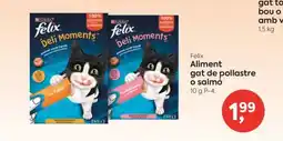 Suma Supermercados Felix Aliment gat de pollastre o salmó oferta