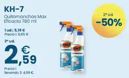 Clarel Kh-7 Quitamanchas Max Eficacia oferta
