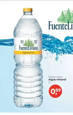 Suma Supermercados Fuente Liviana Aigua mineral oferta