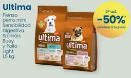 Clarel Ultima Pienso perro mini Sensibilidad Digestiva Salmón, Buey y Pollo Light oferta
