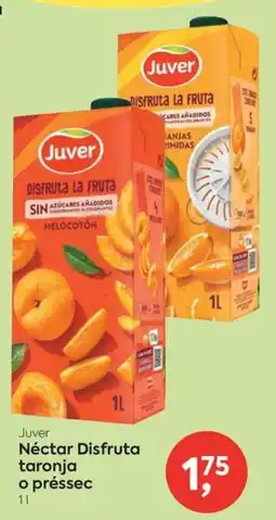 Suma Supermercados Juver Néctar Disfruta taronja o préssec oferta