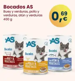 Clarel Bocados AS Buey y verduras, pollo y verduras, atún y verduras oferta