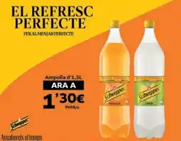 Suma Supermercados Schweppes oferta