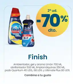 Clarel Finish Ambientador, gel y aroma Limón abrillantador, limpiamáquinas oferta