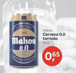 Suma Supermercados Mahou Cervesa 0,0 torrada oferta