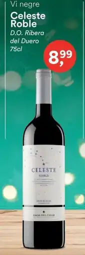 Suma Supermercados Vi negre Celeste Roble D.O. Ribera del Duero oferta