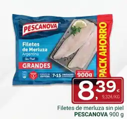 Supermercados Dani PESCANOVA Filetes de merluza sin piel oferta