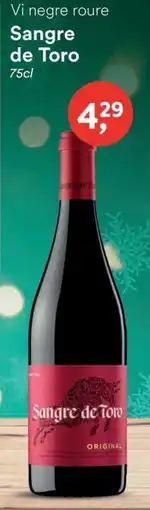 Suma Supermercados Vi negre roure Sangre de Toro oferta