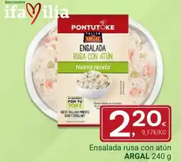 Supermercados Dani ARGAL Ensalada rusa con atún oferta