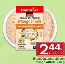 Supermercados Dani ARGAL Ensalada cangrejo con mango oferta