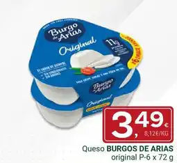 Supermercados Dani BURGOS DE ARIAS Queso original oferta