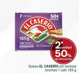 Supermercados Dani EL CASERÍO Queso sin lactosa lonchas oferta