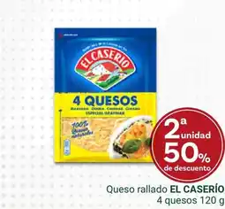 Supermercados Dani EL CASERÍO Queso rallado 4 quesos oferta