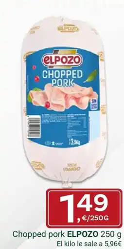Supermercados Dani ELPOZO Chopped pork oferta