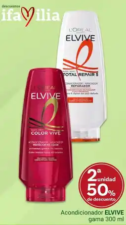 Supermercados Dani ELVIVE Acondicionador gama oferta