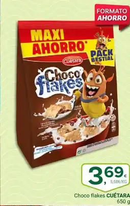 Supermercados Dani CUÉTARA Choco flakes oferta