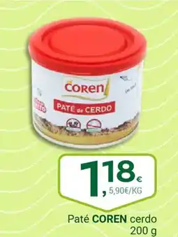Supermercados Dani COREN Paté cerdo oferta