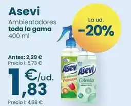 Clarel Asevi - ambientadores toda la gama oferta