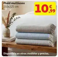 Alcampo Plaid multiusos 150 x 225 oferta