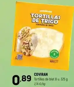 Coviran Coviran - tortillas de blat oferta