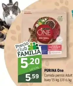 Coviran Purina - one comida perros adult buey oferta