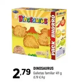 Coviran Dinosaurios - galletas familiar oferta