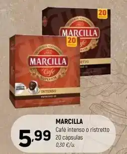 Coviran Marcilla - cafe intenso o ristretto oferta