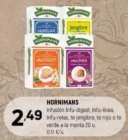 Coviran Hornimans - infusión infusió infu-fu-dieget, infu-lina oferta