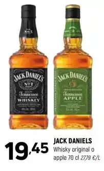 Coviran Jack daniel's - whisky original o apple oferta