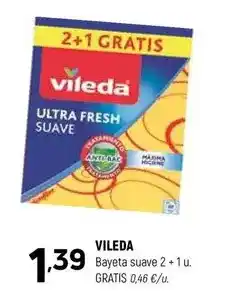 Coviran Vileda - bayeta suave 2+1 u oferta