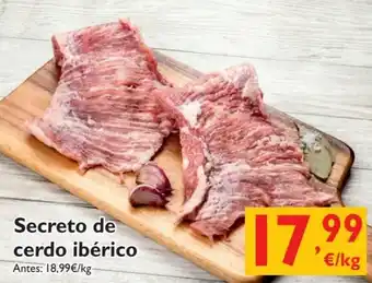 Cash Ecofamilia Secreto de Cerdo Ibérico, El Kilo oferta