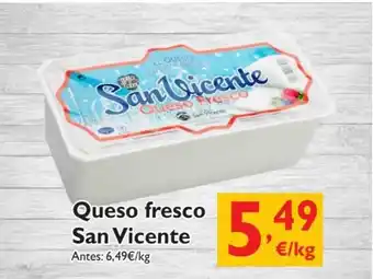 Supermercados La Despensa Queso Fresco San Vicente, El Kilo oferta