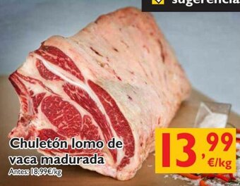 Supermercados La Despensa Chuletón Lomo de Vaca Madurada oferta