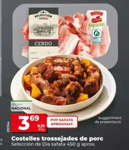 Dia SELECCIÓN DE DIA Costelles trossejades de porc oferta