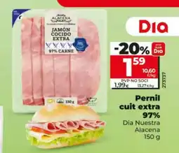 Dia DIA NUESTRA ALACENA Pernil cuit extra 97% oferta