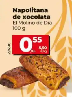 Dia EL MOLINO DE DIA Napolitana de xocolata oferta