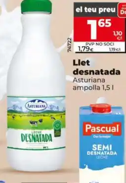 Dia ASTURIANA Llet desnatada oferta