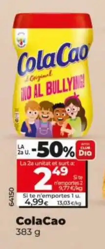 Dia COLA CAO oferta