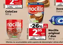 Dia NOCILLA original/duo oferta