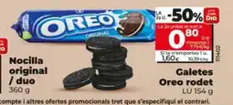 Dia LU Galetes Oreo rodet oferta