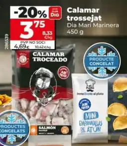 Dia DIA MARI MARINERA Calamar trossejat oferta