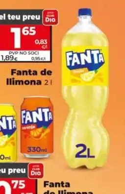 Dia FANTA de llimona oferta