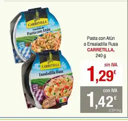 mycash profesional CARRETILLA Pasta con Atún o Ensaladilla Rusa oferta